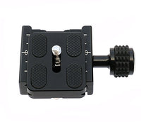 Fotasy 50mm Arca Swiss Type Clamp, Quick Release Clamp for Tripod Head Monohead, with 50mm Arca Swiss Plate