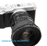 Fotasy FD Lens to Fuji X Adapter, FD Mount Lens to X Mount Adapter, Compatible with Fujifilm X-Pro1 X-Pro2 X-Pro3 X-E2 X-E3 X-A10 X-M1 X-T1 X-T2 X-T3 X-T4 X-T10 X-T20 X-T30 X-T30II X-T100 X-H1