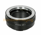 Fotasy Rollei QBM Lens to Leica L Mount Adapter, Compatible with Leica TL2 TL T CL SL SL2 SL2-S and Panasnoc S1 S1R S1H S5 and Sigma fp fp L