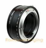 Fotasy Contarex CRX lens to Sony E-Mount Mirrorless Camera Adapter, Compatible with a7 a7R a7S II III IV a9 a9II a7c Alpha 1 ZV-E10 a6600 a6500 a6400 a6300 a6000 a5100 a5000 a3500 a3000