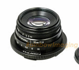 Fotasy 16mm Cine C Mount Lens to Leica L Adapter, Compatible with Leica TL2 TL T CL SL SL2 SL2-S and Panasnoc S1 S1R S1H S5 and Sigma fp fp L