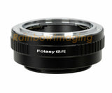 Fotasy KONICA AR lens to Sony E-Mount Mirrorless Camera Adapter, Compatible with a7 a7 II a7 III a7 IV a7R a7R II a7R III a7R IV a7S a7S II a7S III a9 a9II a7c Alpha 1 ZV-E10 a6600 a6500 a6400 a6300 a6000 a5100 a5000 a3500 a3000