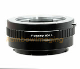 Fotasy Minolta MD Rokkor Lens to Leica L Mount Adapter, Compatible with Leica TL2 TL T CL SL SL2 SL2-S and Panasnoc S1 S1R S1H S5 and Sigma fp fp L