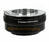 Fotasy Exakta /Auto Topcon Lens to Canon EF-M Mount Adapter, Exakta EOS M Adapter, Compatible with Canon EOS M =Mirrorless Camera M1 M2 M3 M5 M6 M6II M10 M50 M50 II M100 M200