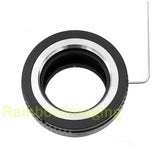 Fotasy Adjustable M42 42mm Screw Mount lens to Fuji X Adapter, Compatible with Fujifilm X-Mount Cameras X-A5 X-E1 X-E2 X-E3  X-H1 X-M1 X-Pro1 X-Pro2 X-Pro3 X-T1 X-T2 X-T3 X-T4 X-T10 X-T20 X-T100 X-T30 X-T30II X-T100