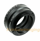 Fotasy Contarex CRX lens to Sony E-Mount Mirrorless Camera Adapter, Compatible with a7 a7R a7S II III IV a9 a9II a7c Alpha 1 ZV-E10 a6600 a6500 a6400 a6300 a6000 a5100 a5000 a3500 a3000