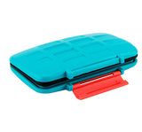 JJC MC-NSMSD16 Water-Resistant Shockproof Storage Case fit 8 x Nintendo Switch Game Card & 8 x Micro SD card