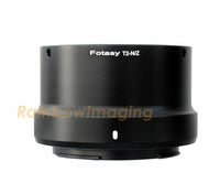 Fotasy Adjustable T T2 Ring Mount Lens to Nikon Z Mount Mirrorless Camera Adapter, Compatible with T2 Telescope Lens & Nikon Mirrorless Z5 Z50 Z6 Z7 Z6II Z7II Z fc Z9