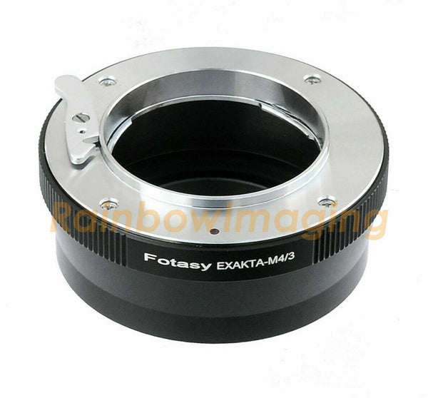 Fotasy Exakta / Auto Topcon Lens to Micro 4/3 Adapter, fits Olympus E-PL6 E-PL7 E-PL8 OM-D E-M1 I II E-M1X E-M5 I II III E-PM2 E-PM1 PEN-F/ Panasonic G7 G9 GF6 GF7 GF8 GH4 GH5 GM5 GX7 GX8 GX9 GX80 GX85 GX850 G90 G91 G95 G100