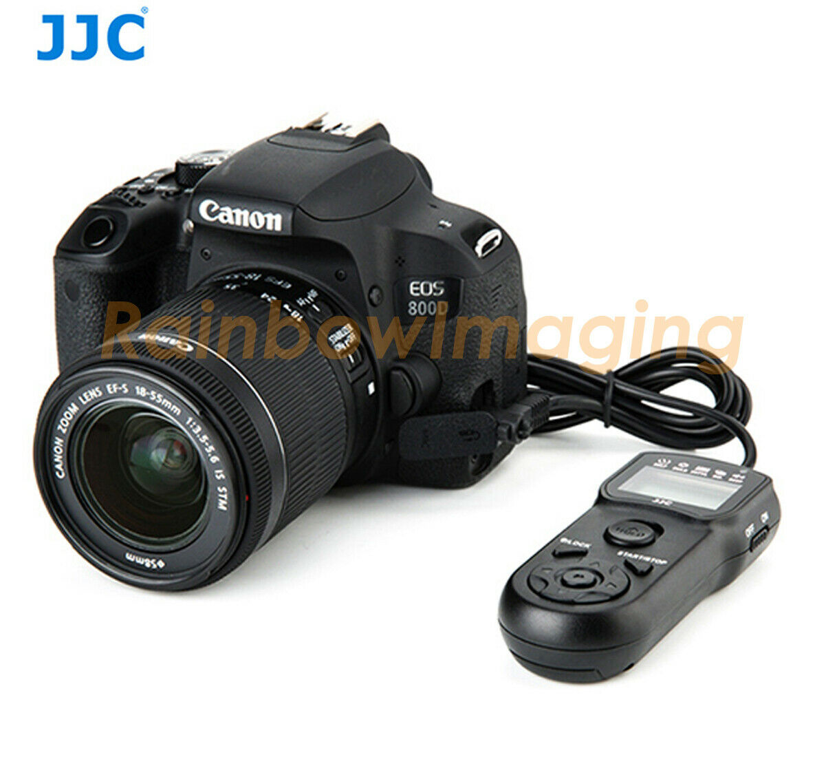 JJC TM-C Intervalometer Timer Remote Shutter Cord for Canon EOS