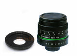 Fotasy 50mm F1.8 APS-C Multi-Coated Lens & C- Sony E-Mount Adapter, for NEX-3 NEX-3C NEX-3N NEX-5 NEX-5C NEX-5N NEX-5R NEX5T NEX-6 NEX-7 NEX-F3 a6600 a6500 a6400 a6300 a6000 a5100 a5000 a3500 a3000 ZV-E10