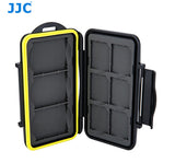 CF Card Case, CD Card Case, JJC MC-SD6CF3 Anti-Shock Water-Resistant Shockproof Storage Memory Card Case fits 6 SD + 3 x CF Compact Flash Card