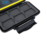 CF Card Case, CD Card Case, JJC MC-SD6CF3 Anti-Shock Water-Resistant Shockproof Storage Memory Card Case fits 6 SD + 3 x CF Compact Flash Card