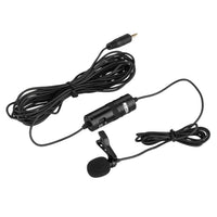 Boya BY-M1 Lavalier Lapel Clip-on Omnidirectional Condenser Microphone-20ft Audio Cable- for DSLRs Camcorders Video Cameras and iPhone Smart Phone, iPhone 6
