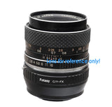 Fotasy Contax Yashica C/Y Lens to Fuji X Adapter, CY Lens X Mount Adapter, Compatible with Fujifilm X-Pro1 X-Pro2 X-Pro3 X-E2 X-E3 X-A10 X-M1 X-T1 X-T2 X-T3 X-T4 X-T10 X-T20 X-T30 X-T30II X-T100 X-H1
