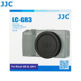Ricoh GR III Lens Cap,  JJC LC-GR3 Metal Lens Cap for Ricoh GR III and GR II Camera, Ricoh GR III Cap, Ricoh GR II Lens Cap, Made of Premium Aluminium Alloy