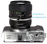 Fotasy Minolta MD MC Rokkor Lens to Fuji X Adapter, MD Lens to X Mount, Compatible with Fujifilm X-Pro1 X-Pro2 X-Pro3 X-E2 X-E3 X-A10 X-M1 X-T1 X-T2 X-T3 X-T4 X-T10 X-T20 X-T30 X-T30II X-T100 X-H1
