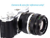 Fotasy OM Lens to Fuji X Adapter, Olympus OM to X Mount Adapter,  Compatible with Fujifilm X-Pro1 X-Pro2 X-Pro3 X-E2 X-E3 X-A10 X-M1 X-T1 X-T2 X-T3 X-T4 X-T10 X-T20 X-T30 X-T30II X-T100 X-H1