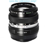 Fotasy OM Lens to Fuji X Adapter, Olympus OM to X Mount Adapter,  Compatible with Fujifilm X-Pro1 X-Pro2 X-Pro3 X-E2 X-E3 X-A10 X-M1 X-T1 X-T2 X-T3 X-T4 X-T10 X-T20 X-T30 X-T30II X-T100 X-H1