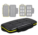 SD Card Case, SD Card Holder, JJC MC-SD12 Anti-Shock Water-Resistant Shockproof Storage Memory Card Case for 12 SD Cards