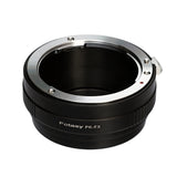 Fotasy PK lens to Fuji X Adapter, Adapter for Pentax K Mount, Compatible with Fujifilm X-Pro1 X-Pro2 X-Pro3 X-E2 X-E3 X-A10 X-T1 X-T2 X-T3 X-T4 X-T10 X-T20 X-T30 X-T30II X-T100 X-H1