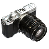 Fotasy PK lens to Fuji X Adapter, Adapter for Pentax K Mount, Compatible with Fujifilm X-Pro1 X-Pro2 X-Pro3 X-E2 X-E3 X-A10 X-T1 X-T2 X-T3 X-T4 X-T10 X-T20 X-T30 X-T30II X-T100 X-H1