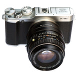 Fotasy PK lens to Fuji X Adapter, Adapter for Pentax K Mount, Compatible with Fujifilm X-Pro1 X-Pro2 X-Pro3 X-E2 X-E3 X-A10 X-T1 X-T2 X-T3 X-T4 X-T10 X-T20 X-T30 X-T30II X-T100 X-H1