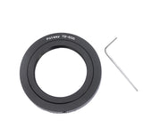Fotasy Adjustable T2 Lens to Canon EF EFS Adapter, T Mount Telescope Lense Adapter, Infinity Focus, Compatible with Canon DSLR 6D 5D Mark IV III II 1Ds 1D 7D II 7D 90D 80D 77D 70D 60D 50D 1300D 760D