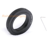 Fotasy Adjustable T2 Lens to Canon EF EFS Adapter, T Mount Telescope Lense Adapter, Infinity Focus, Compatible with Canon DSLR 6D 5D Mark IV III II 1Ds 1D 7D II 7D 90D 80D 77D 70D 60D 50D 1300D 760D