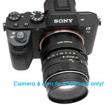 Fotasy Adjustable M42 42mm Screw Mount Lens to Sony E-Mount Mirrorless Camera Adapter, Compatible with a7 a7R a7S II III IV a9 a9II a7c Alpha 1 ZV-E10 a6600 a6500 a6400 a6300 a6000 a5100 a5000 a3500 a3000