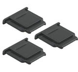(3 Pack) E-Mount Shoe Cover, JJC HC-S Shoe Proterctor, for Sony A7 A7R A7S II III IV A9 RX1R II RX10 II III RX100 II III M4 M5 M6 M7 A3000 A3500 A5000 A5100 A6000 A6100 A6300 A6400 A6500 A6600 ZV-1