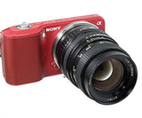 Fotasy Rollei QMB SL 35 Lens to Sony E-Mount Mirrorless Camera Adapter, Compatible with a7 a7 II a7 III a7 IV a7R a7R II a7R III a7R IV a7S a7S II a7S III a9 a9II a7c Alpha 1 ZV-E10 a6600 a6500 a6400 a6300 a6000 a5100 a5000 a3500 a3000