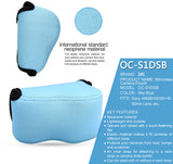 JJC S1DSB Sky Blue Ultra Light Neoprene Camera Case for Sony a6600 a6500 a6400 a6300 a6100 a6000 a5100 +16-50mm Lens, Pouch Bag for Sony RX1 RX1R II Panasonic LX100 LX100 II Canon SX510 HS G1X III Sigma FP