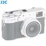 X100V Thumb Grip, XE3 Grip,JJC TA-X100V Silver Alumnium Alloy Thumbs Up Grip Holder for Fujifilm Fuji X100V X100F X-E3, X100F Thumb Grip,