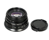 Fotasy 35mm f1.6 APSC Lens for M43 MFT Micro 4/3 Mirrorless Cameras, fits Olympus E-PL7 E-PL8 OM-D E-M1 I II E-M1X E-M5 I II III E-PM2 E-PM1/Panasonic G7 G9 GF7 GF8 GH5 GM5 GX7 GX8 GX9 GX85 GX80 GX850 GX880 G90 G91 G95 G100
