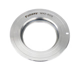 Fotasy Copper M42 Lens to Canon EF Adapter, 42mm Screw Mount Lens to EFs, Infinity Focus, Compatible with Canon DSLR 6D 5D Mark IV III II 1Ds 1D 7D II 90D 80D 77D 70D 60D 50D 1300D 1200D 1100D 760D