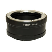 Fotasy Olympus OM lens to Sony E-Mount Mirrorless Camera Adapter, Compatible with a7 a7R a7S II III IV a9 a9II a7c Alpha 1 ZV-E10 a6600 a6500 a6400 a6300 a6000 a5100 a5000 a3500 a3000