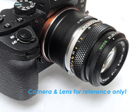 Fotasy Olympus OM lens to Sony E-Mount Mirrorless Camera Adapter, Compatible with a7 a7R a7S II III IV a9 a9II a7c Alpha 1 ZV-E10 a6600 a6500 a6400 a6300 a6000 a5100 a5000 a3500 a3000