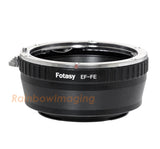 Fotasy Canon EF EF-s Lens to Sony E-Mount Mirrorless Camera Adapter, Compatible with a7 a7R a7S II III IV a9 a9II a7c Alpha 1 ZV-E10 a6600 a6500 a6400 a6300 a6000 a5100 a5000 a3500 a3000