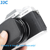 JJC LH-JXF27II Bayonet Metal Square Lens Hood for Fujifilm XF 27mm f/2.8 R WR and XF 27mm f/2.8 lenses, Fuji XF27mm Shade, Aluminium Alloy,  Hood Cap