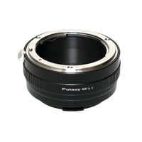 Fotasy Nikon  Ai Non-AI AIS Pre AI F Lens to Leica L Mount Adapter, Compatible with Leica TL2 TL T CL SL SL2 SL2-S and Panasnoc S1 S1R S1H S5 and Sigma fp fp L