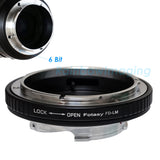 Fotasy Canon FD Mount Lens to Leica M Mount Adapter, Comaptible with Leica M9 M8 M7 M6 M5 M4 M3 M2 Ricoh GXR Mount A12 (Copy)