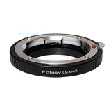 Fotasy Leica M lens to Micro 4/3 Adapter, fits Olympus E-PL6 E-PL7 E-PL8 OM-D E-M1 I II E-M1X E-M5 I II III E-PM2 E-PM1 PEN-F/ Panasonic G7 G9 GF6 GF7 GF8 GH4 GH5 GM5 GX7 GX8 GX9 GX80 GX85 GX850 G90 G91 G95 G100