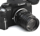 Fotasy Leica M lens to Micro 4/3 Adapter, fits Olympus E-PL6 E-PL7 E-PL8 OM-D E-M1 I II E-M1X E-M5 I II III E-PM2 E-PM1 PEN-F/ Panasonic G7 G9 GF6 GF7 GF8 GH4 GH5 GM5 GX7 GX8 GX9 GX80 GX85 GX850 G90 G91 G95 G100
