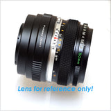 Fotasy Olympus OM lens to Micro 4/3 Adapter, fits Olympus E-PL6 E-PL7 E-PL8 OM-D E-M1 I II E-M1X E-M5 I II III E-PM2 E-PM1 PEN-F/ Panasonic G7 G9 GF6 GF7 GF8 GH4 GH5 GM5 GX7 GX8 GX9 GX80 GX85 GX850 G90 G91 G95 G100