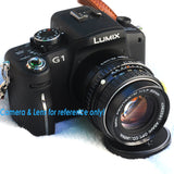 Fotasy Pentax PK Lens to Micro 4/3 Adapter, fits Olympus E-PL6 E-PL7 E-PL8 OM-D E-M1 I II E-M1X E-M5 I II III E-PM2 E-PM1 PEN-F/ Panasonic G7 G9 GF6 GF7 GF8 GH4 GH5 GM5 GX7 GX8 GX9 GX80 GX85 GX850 G90 G91 G95 G100