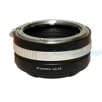Fotasy Nikon G AF-S Lens to Sony E-Mount Mirrorless Camera Adapter, Compatible with a7 a7R a7S II III IV a9 a9II a7c Alpha 1 ZV-E10 a6600 a6500 a6400 a6300 a6000 a5100 a5000 a3500 a3000