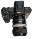 Fotasy Nikon F Lens to Sony E-Mount Adapter, Infinity Focus, Compatible Sony NEX-6 NEX-7 a3000 a3500 a5000 a5100 a6000 a6300 a6400 a6400 a6500 a6600 ZV-E10 a7 a7r a7s II III IV a9 A9II