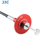 JJC TCR-70R Red / Black 70cm Premier Threaded Mechanical Cable Release