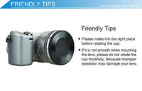 JJC Z-S16-50 Self-Retaining Open Close Auto Lens Cap for SONY PZ 16-50mm F3.5-5.6 OSS Alpha E-mount Lens, Sony 16 50 Lens Cap